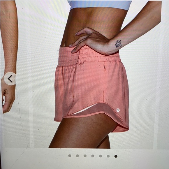 🍑🧡Hotty Hot short NWT High Rise Light Coral🧡🍑 - Picture 6 of 6